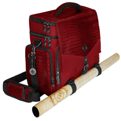 ENHANCE Tabletop Adventurer's Travel Bag Red NO