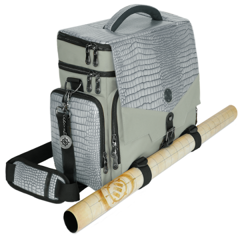 ENHANCE Tabletop Adventurer's Travel Bag Silver NO