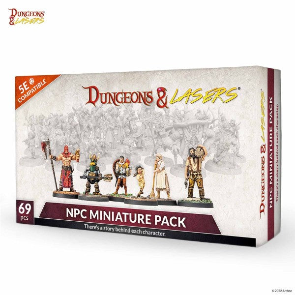 Dungeons & Lasers NPCs Miniaturpaket