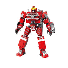 Lade das Bild in den Galerie-Viewer, 2 in 1 Feuerwehrroboter
