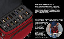 Lade das Bild in den Galerie-Viewer, ENHANCE Tabletop Adventurer&#39;s Travel Bag Red NO
